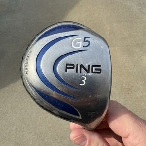 Ping G5 15 Degree 3 Wood RH Ladies Flex TFC-100 Graphite Shaft 43.5"